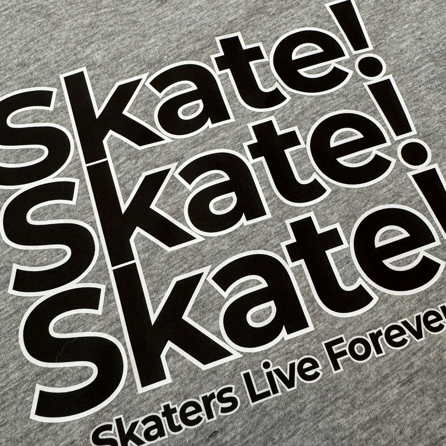 【Adult:L】Skate! Skate! Skate! Tee