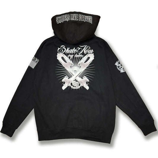【Adult:L】Skate Now Cry Later Zip Up