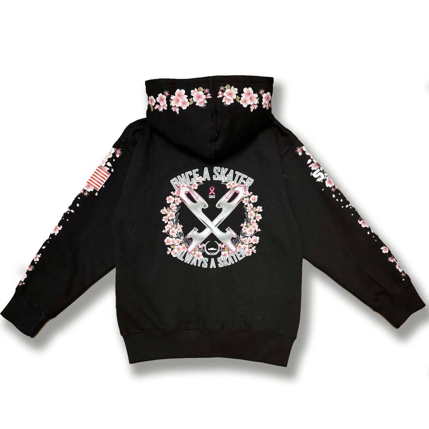 【Youth:S】Cherry Blossom Zip Up