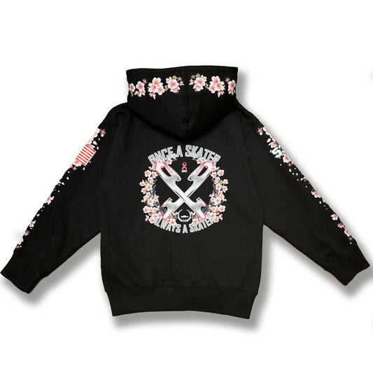 【Youth:S】Cherry Blossom Zip Up
