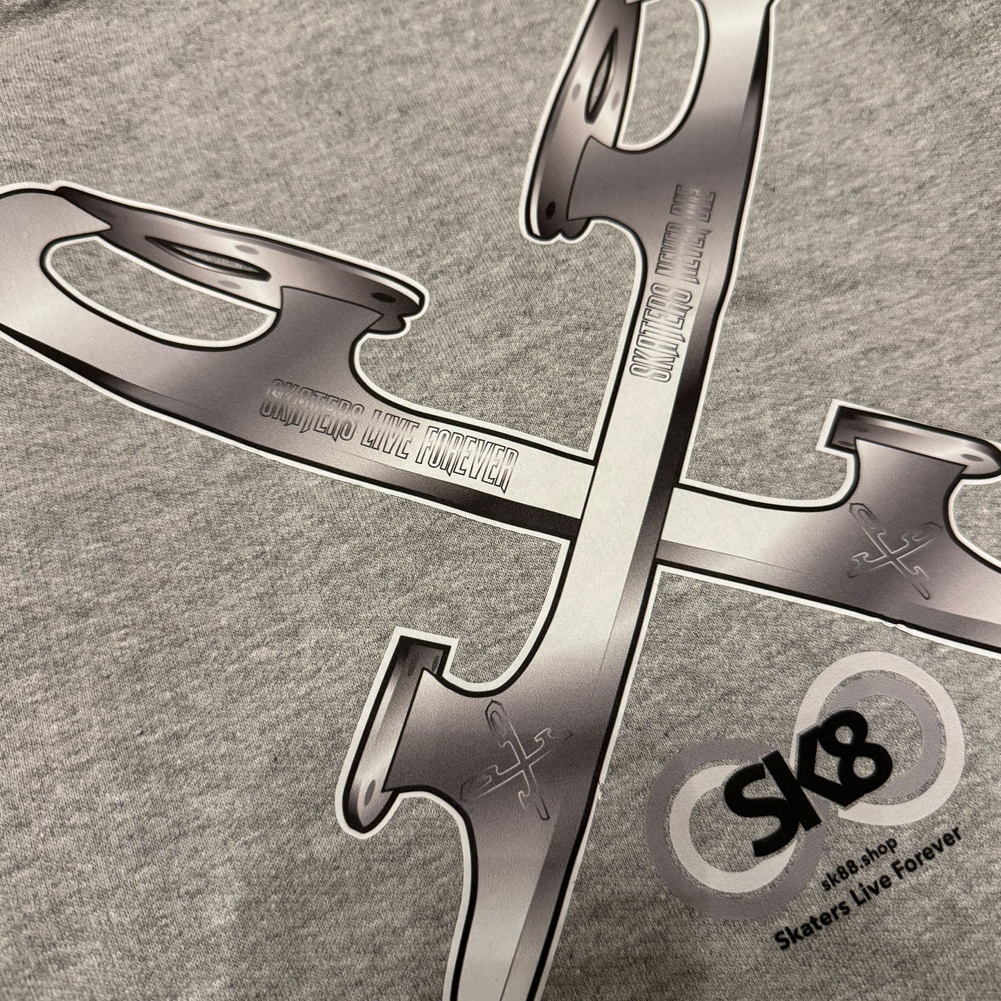 【Youth:S】Cross Blades Zip Up