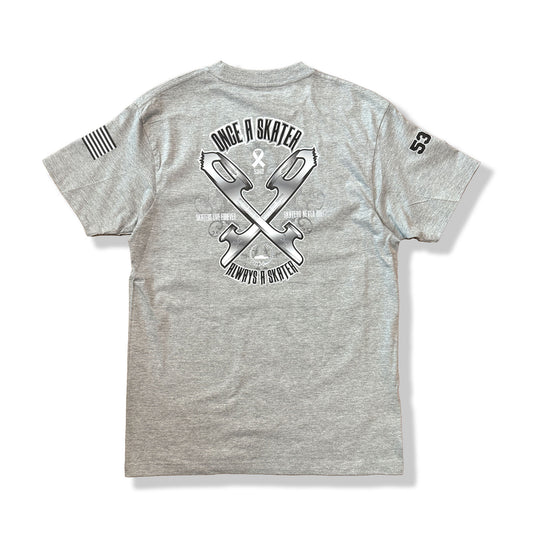 【Adult:M】Once a Skater Tee