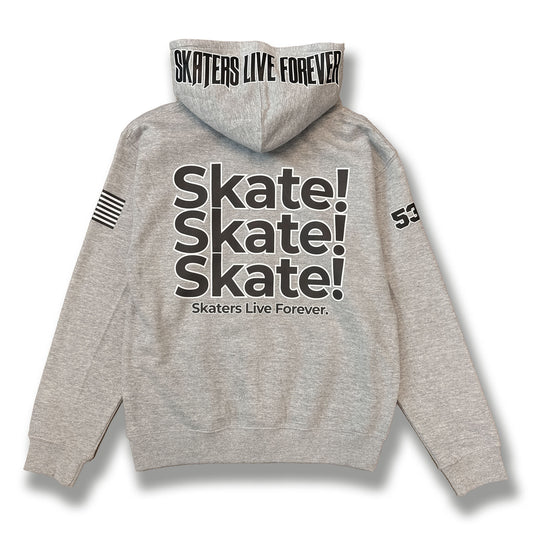 【Youth:L】Skate! Skate! Skate! Zip Up