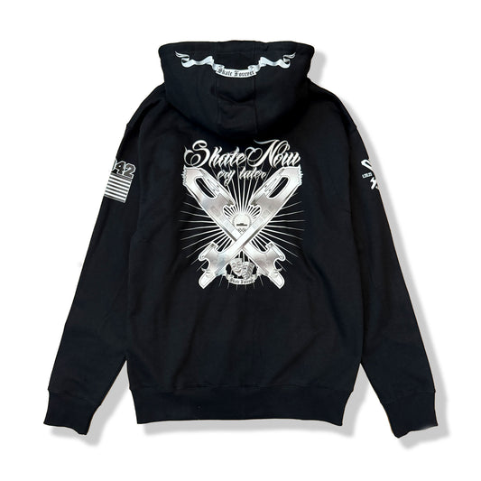 【Adult:M】Skate Now Cry Later Zip Up