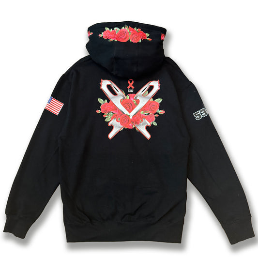 【Adult:M】Blades x Roses Zip Up