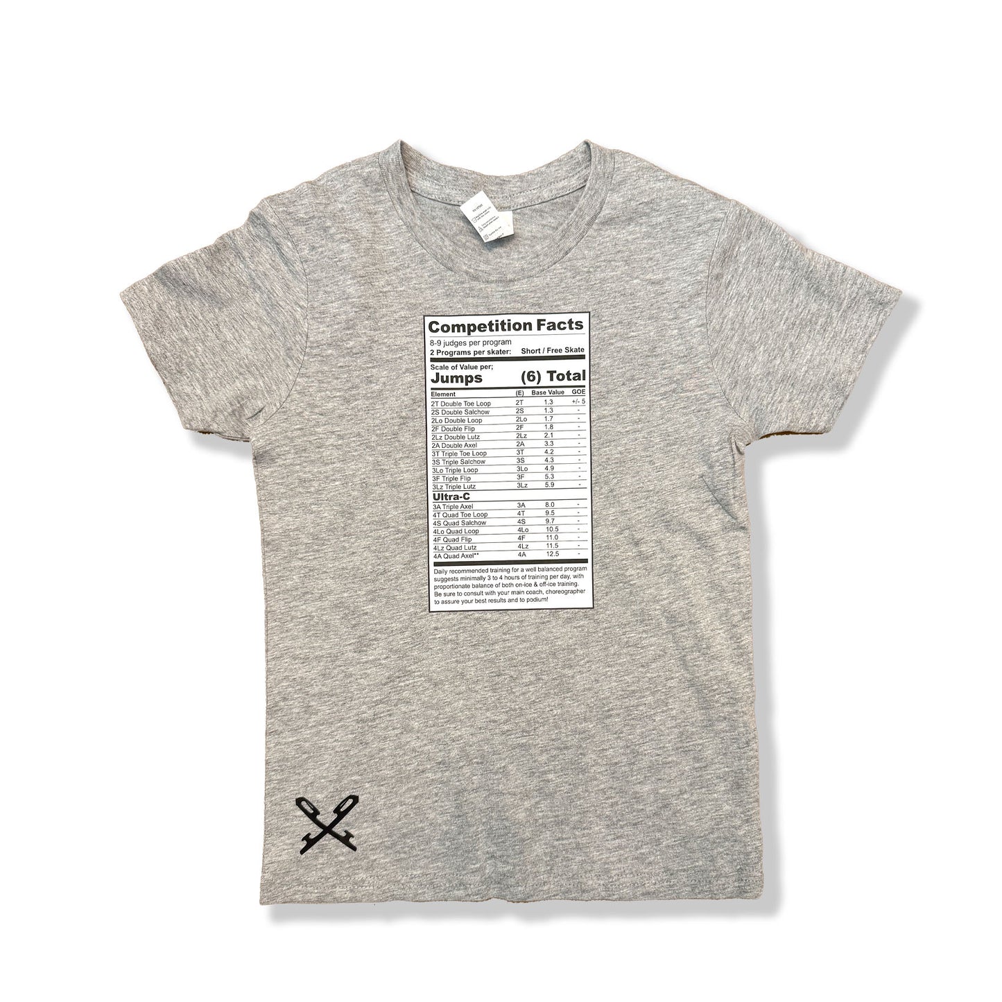 【Youth:S】Competition Facts Tee