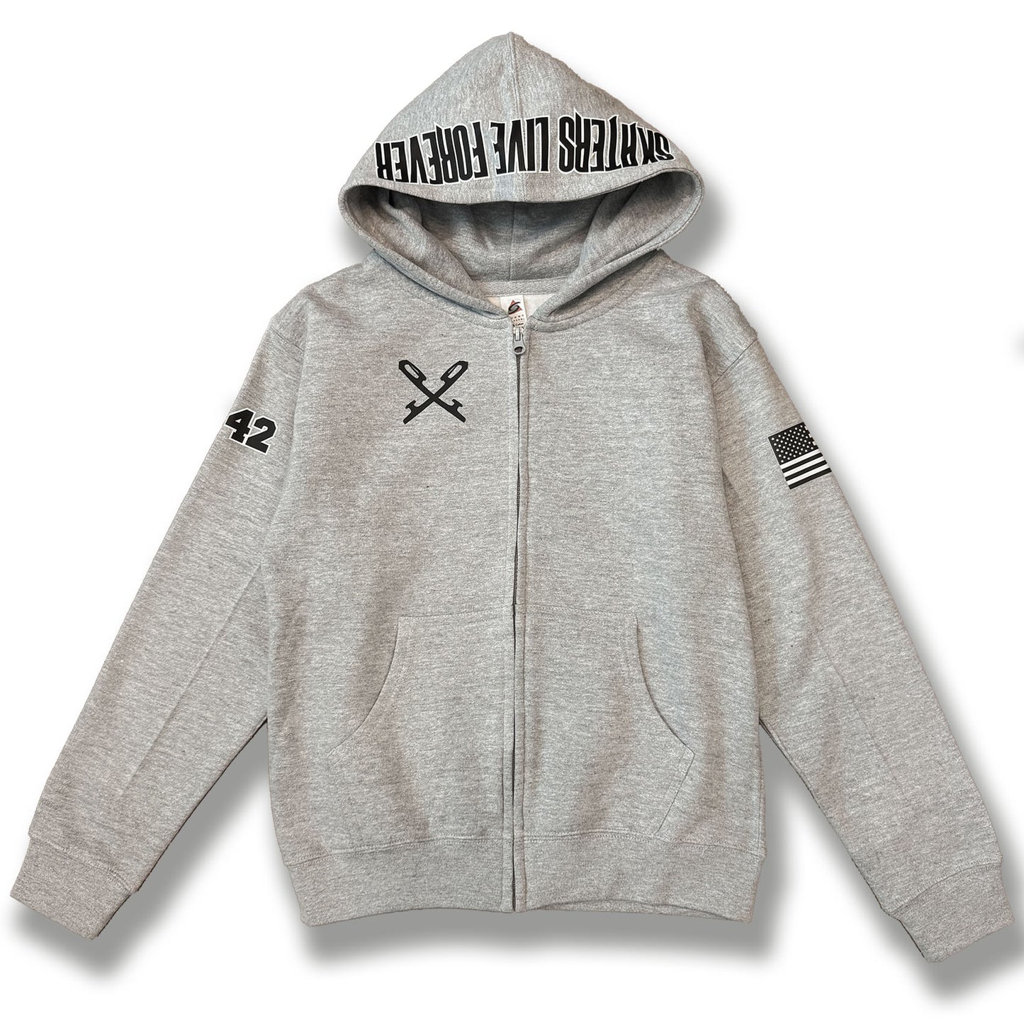 【Youth:L】Skate! Skate! Skate! Zip Up