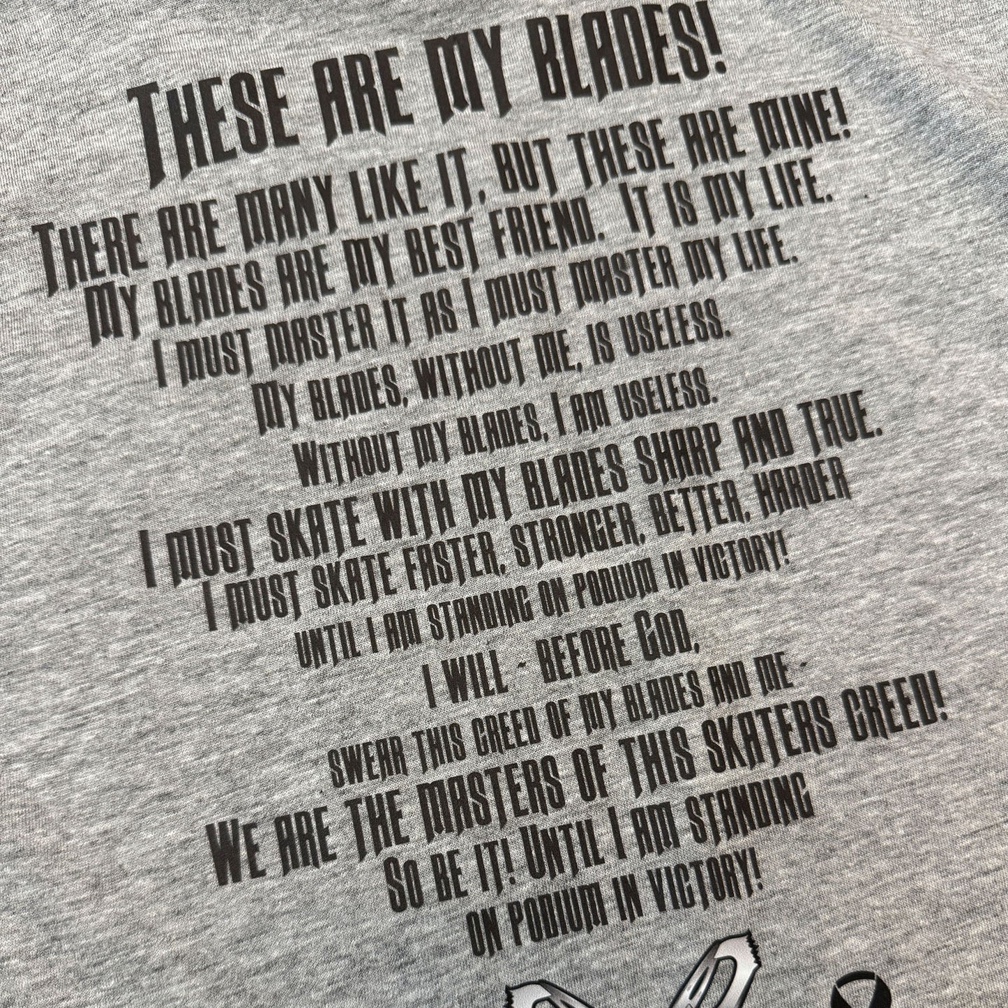 【Youth:M】These Are My Blades Tee