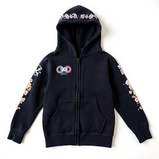 Cherry Blossom - Zip Up